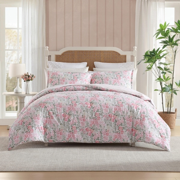 LAURA ASHLEY ピンク タオルケット ローラ アシュレイ LAURA ASHLEY ジョゼッテ柄 タオルケット