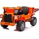 preview thumbnail 29 of 29, Ride on Dump Truck,12V Ride on Construction Vehicle with Parents Control,Electric Dump Bed and Extra Shovel,Phone Stand