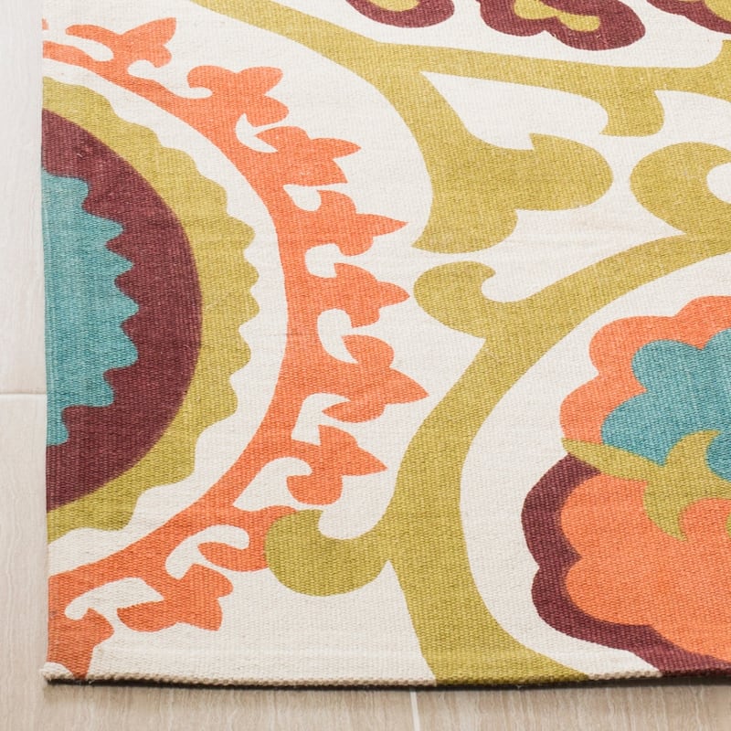 SAFAVIEH Handmade Cedar Brook Bahareh Modern Cotton Rug