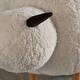 preview thumbnail 4 of 16, Pearcy Faux Fur Sheep Ottoman by Christopher Knight Home - 26.75" L x 17.50" W x 18.00" H
