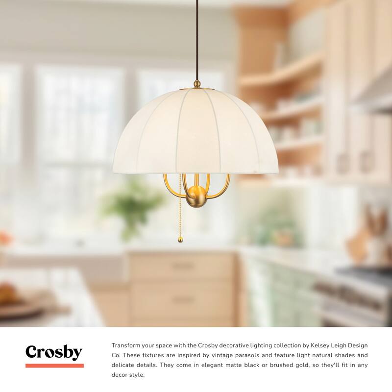 Alora Lighting PD661418 Crosby 4 Light 18" Wide Pendant
