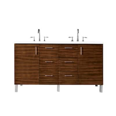 James Martin Vanities 850-V60D-3WZ Metropolitan 60" Free Standing