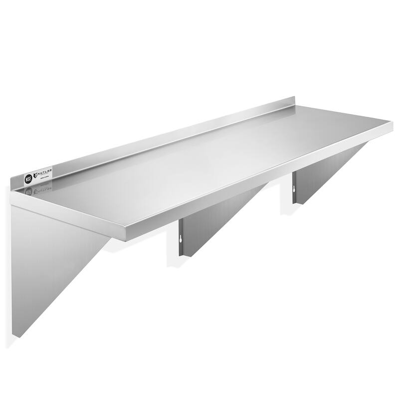 Stainless Steel Shelf NSF Commercial Kitchen Wall Shelving