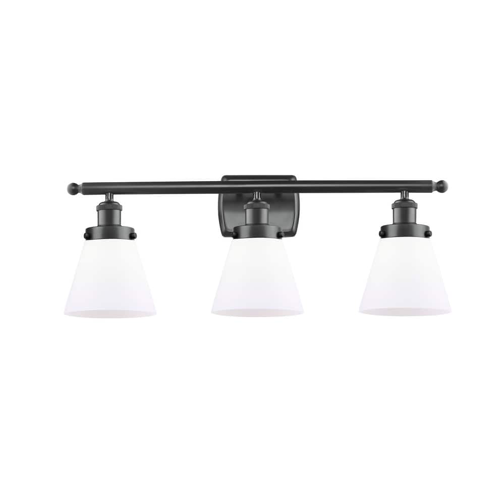 Innovations Lighting Small Cone 3 Light 26" Wide Vanity Light