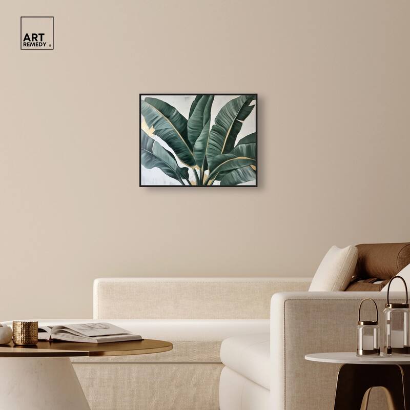 Jungle Jewel Jade II Canvas by Art Remedy