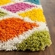 preview thumbnail 10 of 12, SAFAVIEH Kids Shag Petka Geometric Nursery Playroom 2-inch Thick Rug