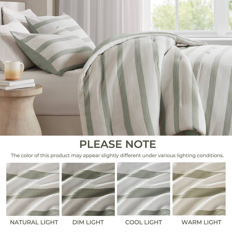 Chelsea Square Merritt Yarn-dyed striped comforter