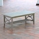 preview thumbnail 12 of 15, Cambridge Casual Lowell Teak Outdoor Patio Coffee Table