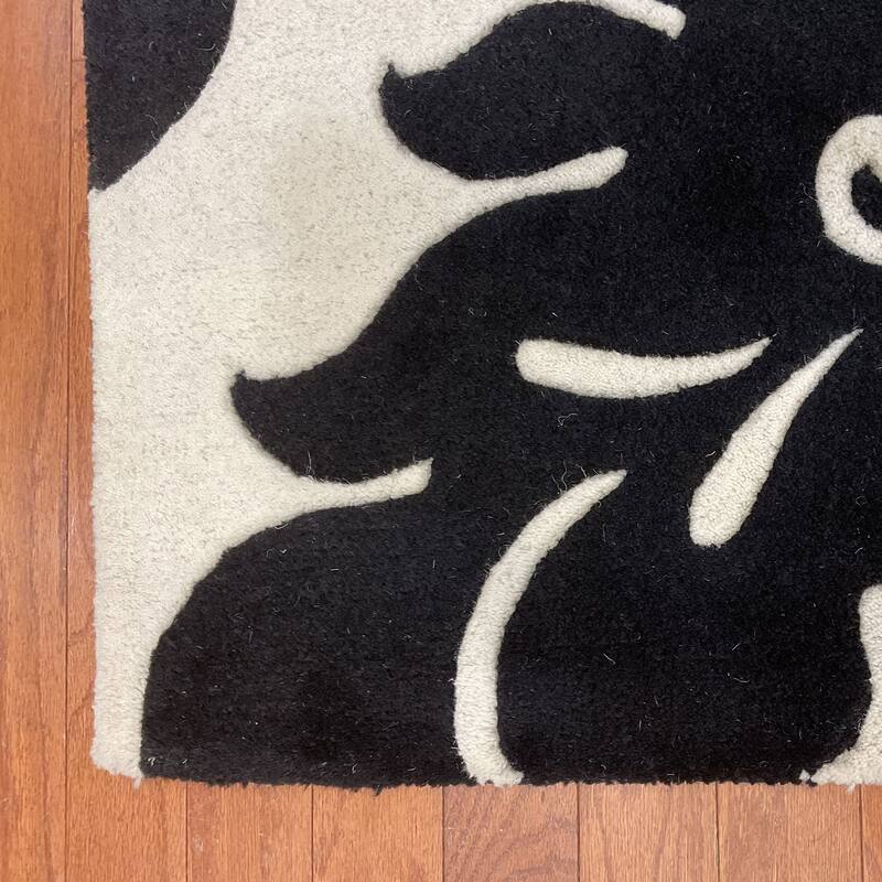 HERAT ORIENTAL Handmade 4x6 Tibetan Wool Rug - 4' x 6'
