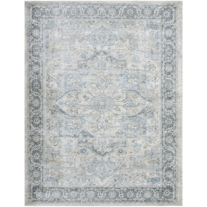 Livabliss Avellino Traditional Medallion Area Rug