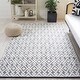 preview thumbnail 4 of 52, SAFAVIEH Vermont Handmade Geometric Wool Area Rug 3' x 5' - Ivory/Navy