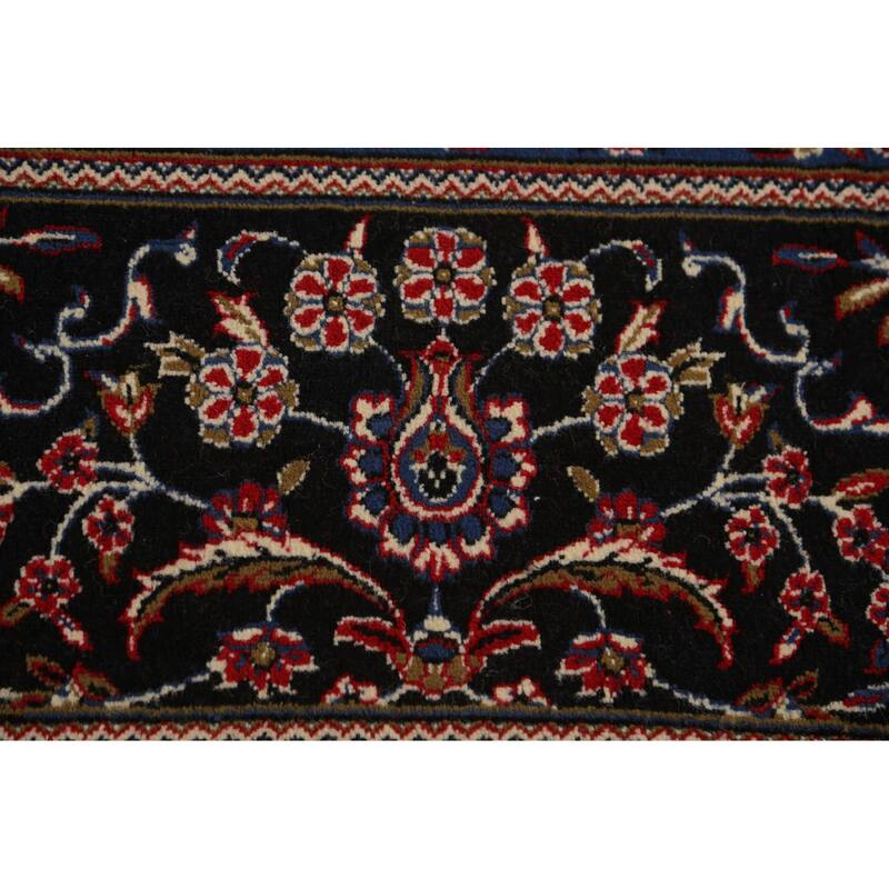 Red Medallion Tabriz Turkish Area Rug Machine Made Carpet - 9'7"x 13'0"