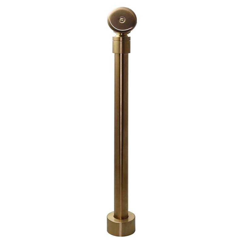 Push to Seal Bath Waste and Overflow - Champagne Bronze