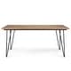 preview thumbnail 12 of 18, WYNDENHALL Moreno Industrial Wood Dining Table