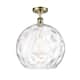 Option Antique Brass / Clear Water Glass