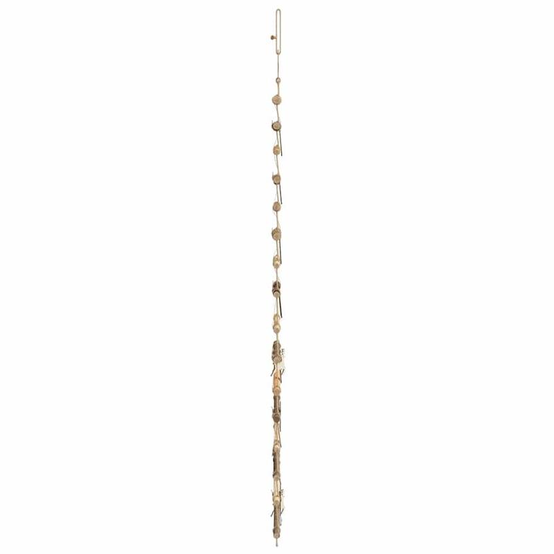 vidaXL Christmas Tree with LEDs Natural Solid Ash wood