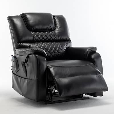 Recliner Chair Lounge Chair Accent Chair with Independent Backrest and Footplate Control Rock Chair