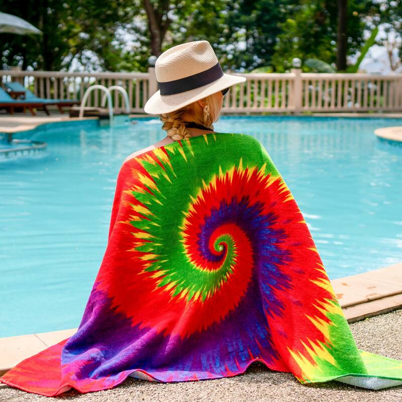 Arkwright Cotton Printed Novelty Beach Towel - 30x60 Inches