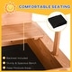 preview thumbnail 23 of 30, Outsunny Kids Sandbox with Cover, Outdoor Wooden Sandbox with Canopy - 41.75" x 41.75" x 47.75"