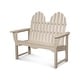 preview thumbnail 9 of 12, POLYWOOD Classic Adirondack 48" Bench Sand