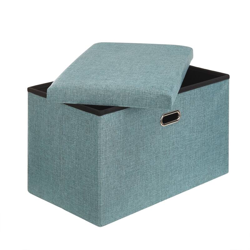 Ottoman Storage Ottoman Footrest Stool Small Ottoman with Storage Foldable Ottoman Foot Rest Footstool Bench
