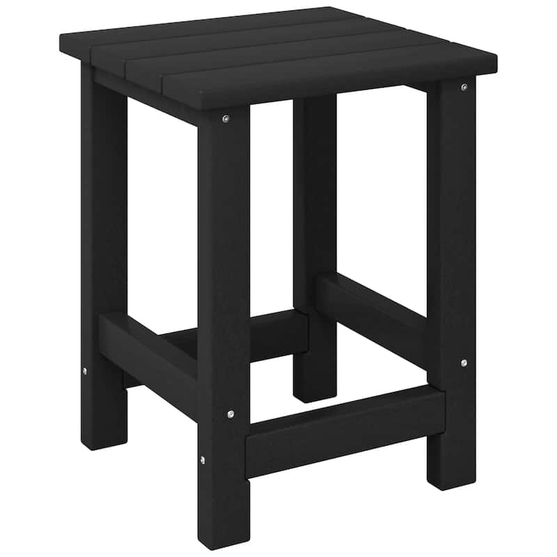 Laguna Kids Outdoor Poly Adirondack Side Table - Black