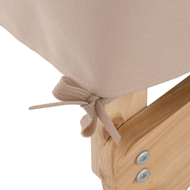 Modern Leisure® Chalet Patio Adirondack Chair Cover, 2-Pack, 31.5"L x 33.5"W x 36"H, Beige