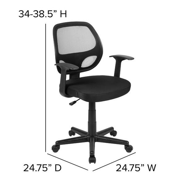 Mid Back Mesh Task Chair Assembly Required Assembly Required On Sale Overstock 30805823