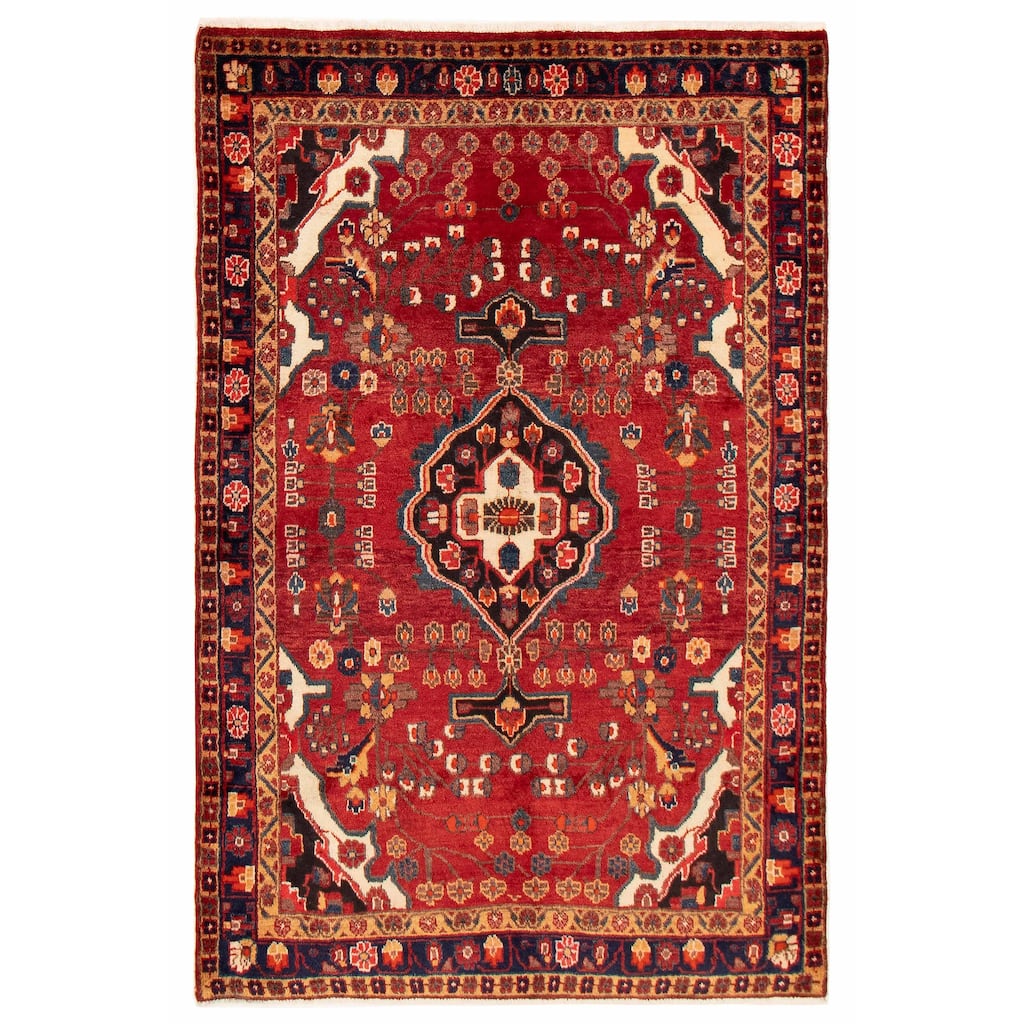 Anadol Red Rug 5'0" x 7'9" - 5'0 x 7'9