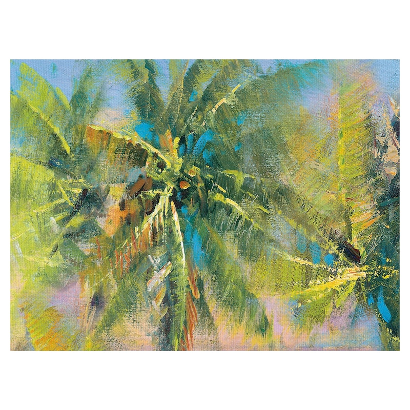 Palm Collage Canvas Art Print