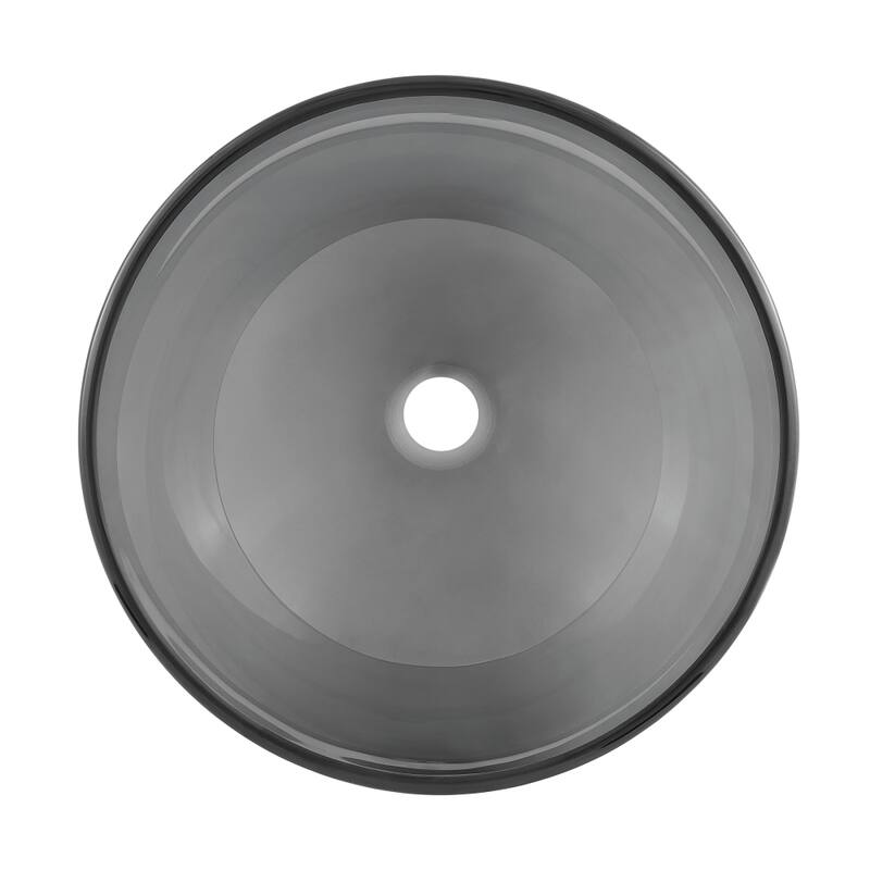 Cascade 16.5 Glass Vessel Sink with Faucet