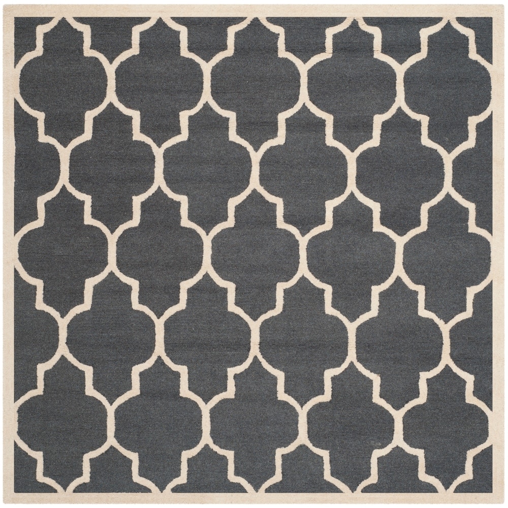 SAFAVIEH Handmade Cambridge Oddny Moroccan Trellis Wool Rug