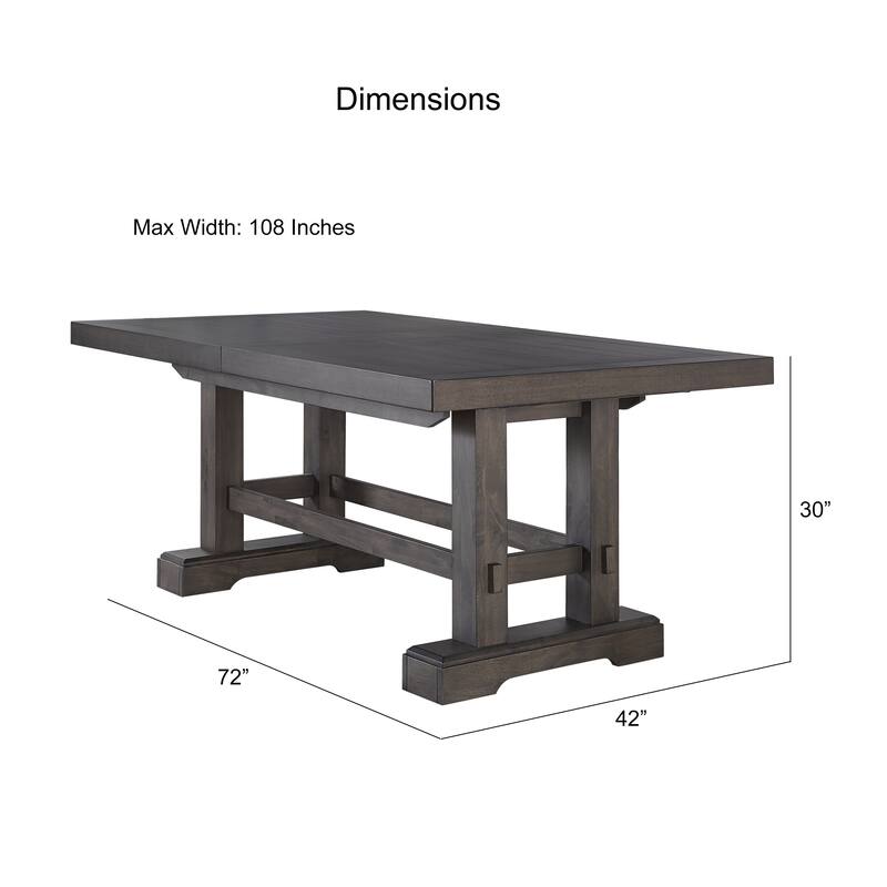 Steve Silver Nevada Dusky Cedar Dining Table