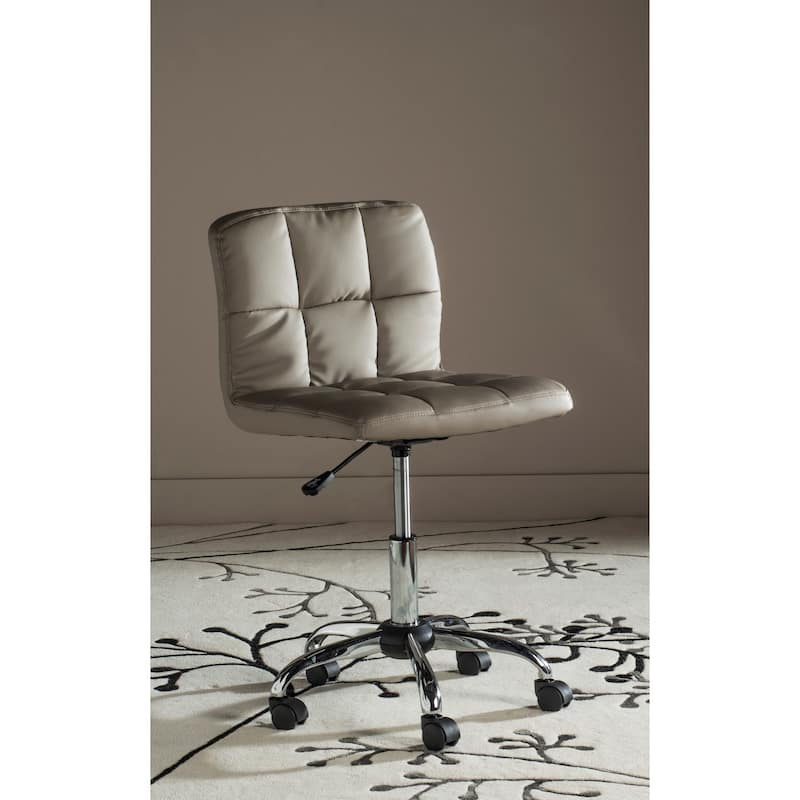 Safavieh Office Grey Brunner Desk Chair - 18"W x 22"D x 32"H