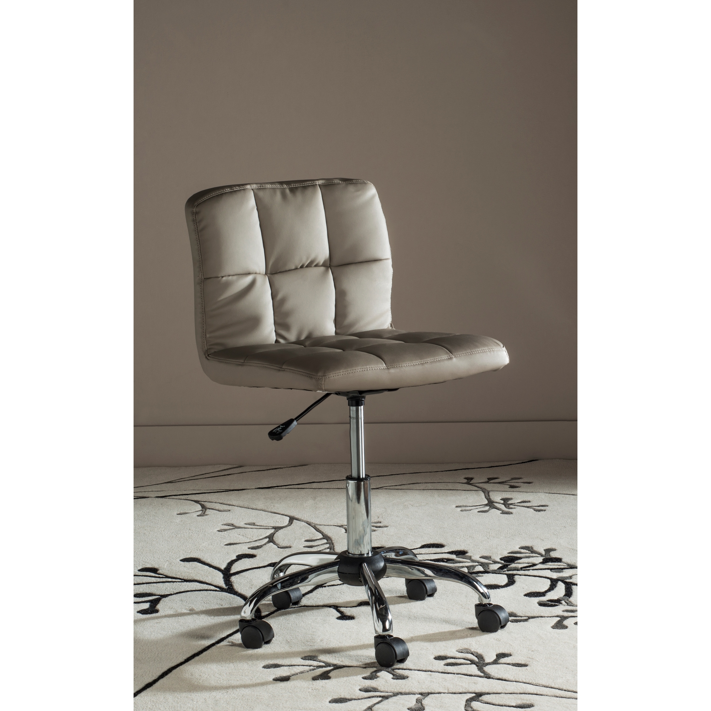 Safavieh Office Grey Brunner Desk Chair - 18"W x 22"D x 32"H
