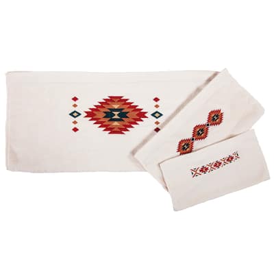 Paseo Road by HiEnd Accents Del Sol Embroidered Towel Set, 3PC