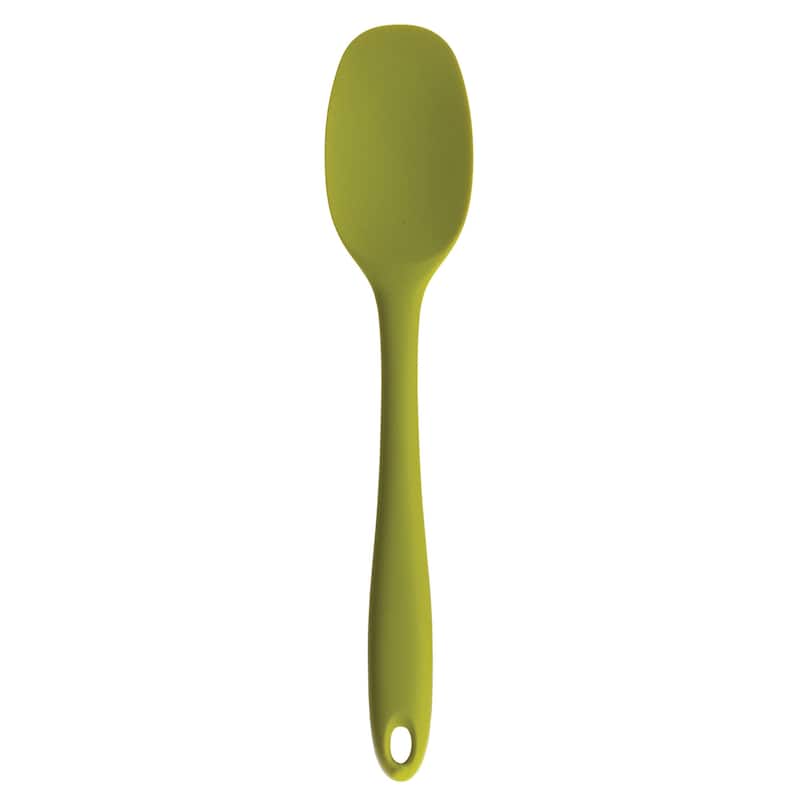 Ela'S Favorite Spoon - Silicone Kitchen Spoon - Green
