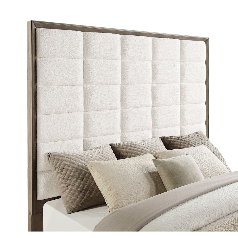 Durango Panel Bed Taupe Oak