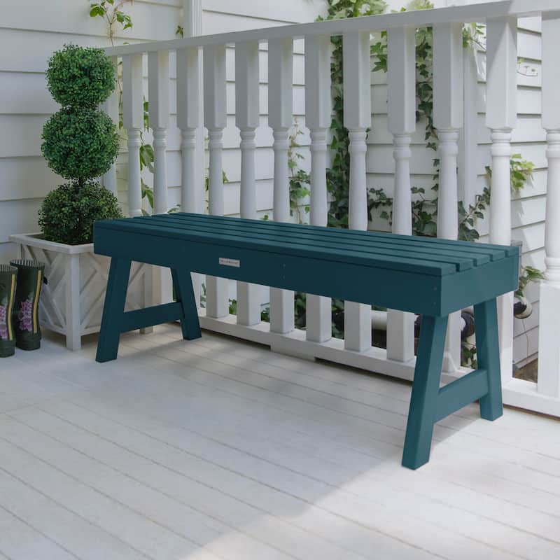 HIGHWOOD Weatherly 4-foot Eco-friendly Synthetic Wood Picnic Bench