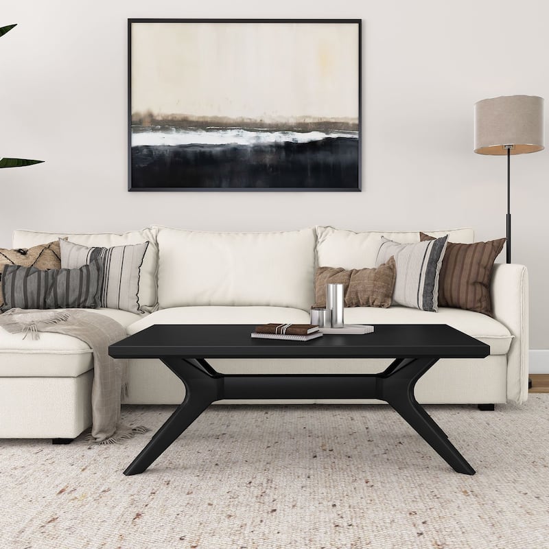 Plank and Beam Verso Rectangular Coffee Table - 48"
