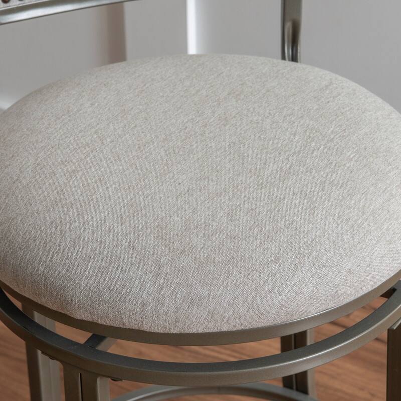 Linon Franklin Pewter Counter Height 5-piece Gathering Dinning Set