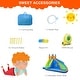 preview thumbnail 16 of 16, Goplus Inflatable Water Slide Mighty Bounce House Castle Moonwalk - See Details