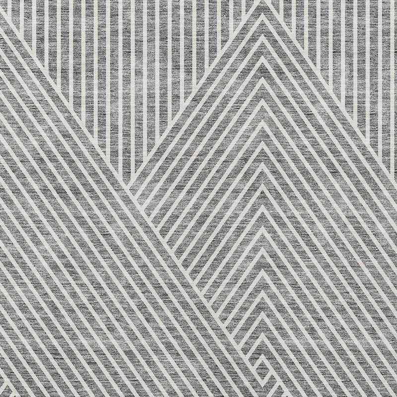 HomeRoots Geometric Transitional Rectangle Outdoor Rug