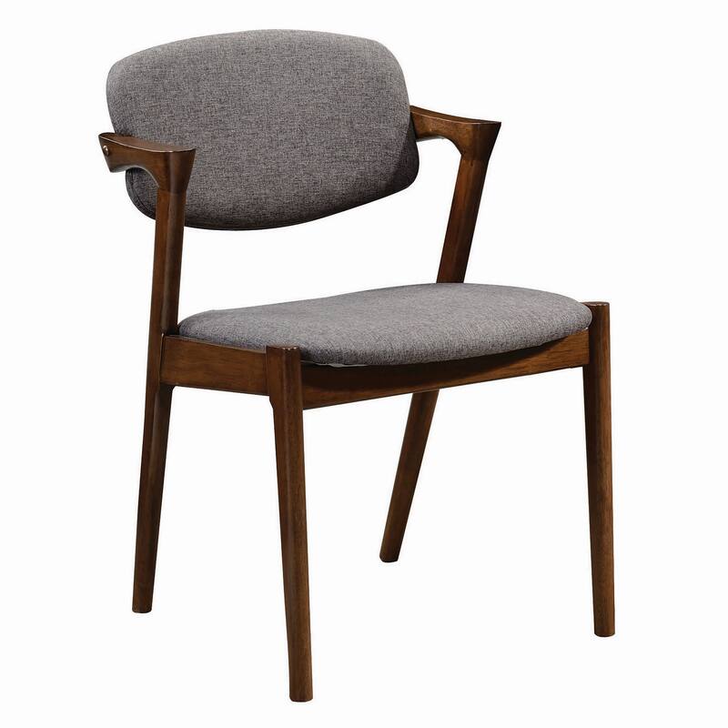 Marcella Grey and Dark Walnut 7-piece Dining Set