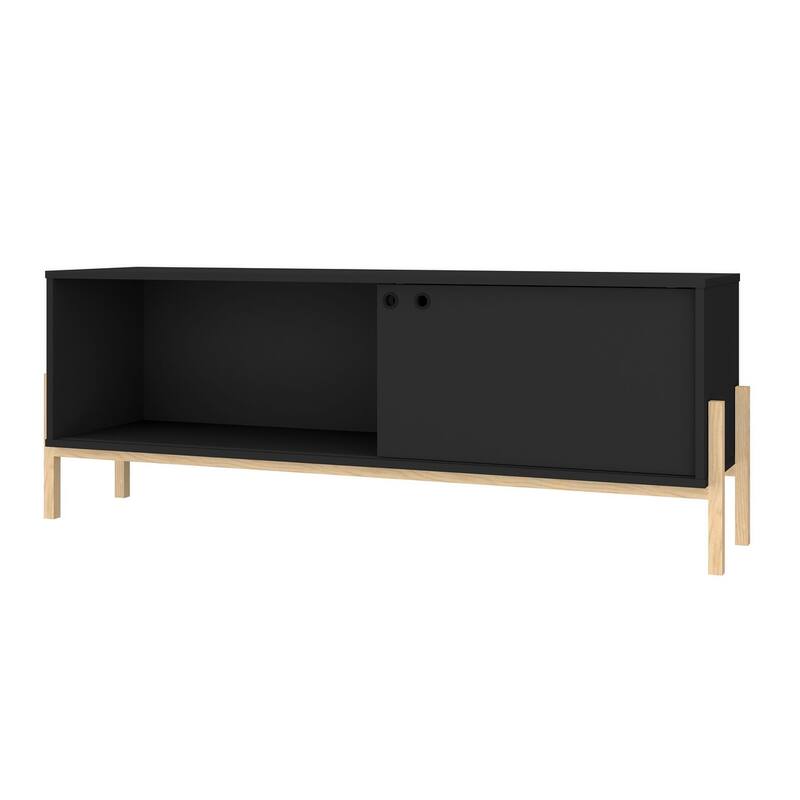 Manhattan Comfort Bowery 55.12 Media Console Cabinet