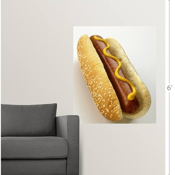 Shop Hot Dog Poster Print Free Shipping On Orders Over 45