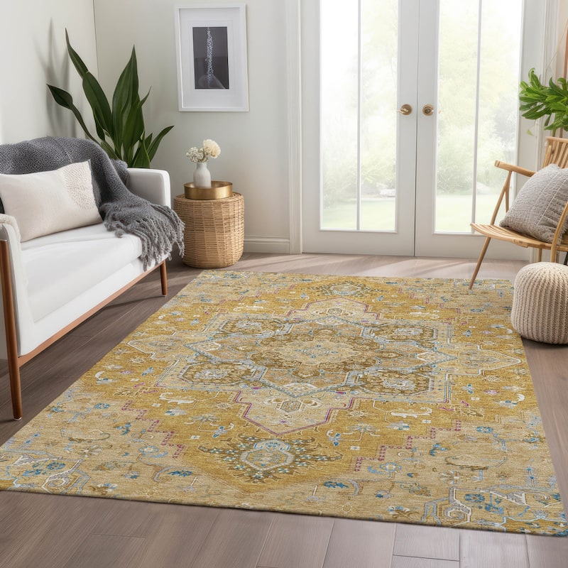 Premium Washable Super Soft Traditional Oriental Mayfield Rug