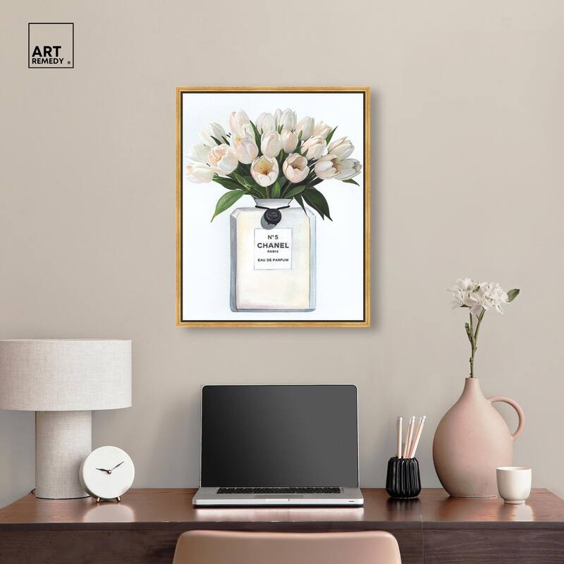 Doll Memories - Floral Happiness Canvas by Art Remedy