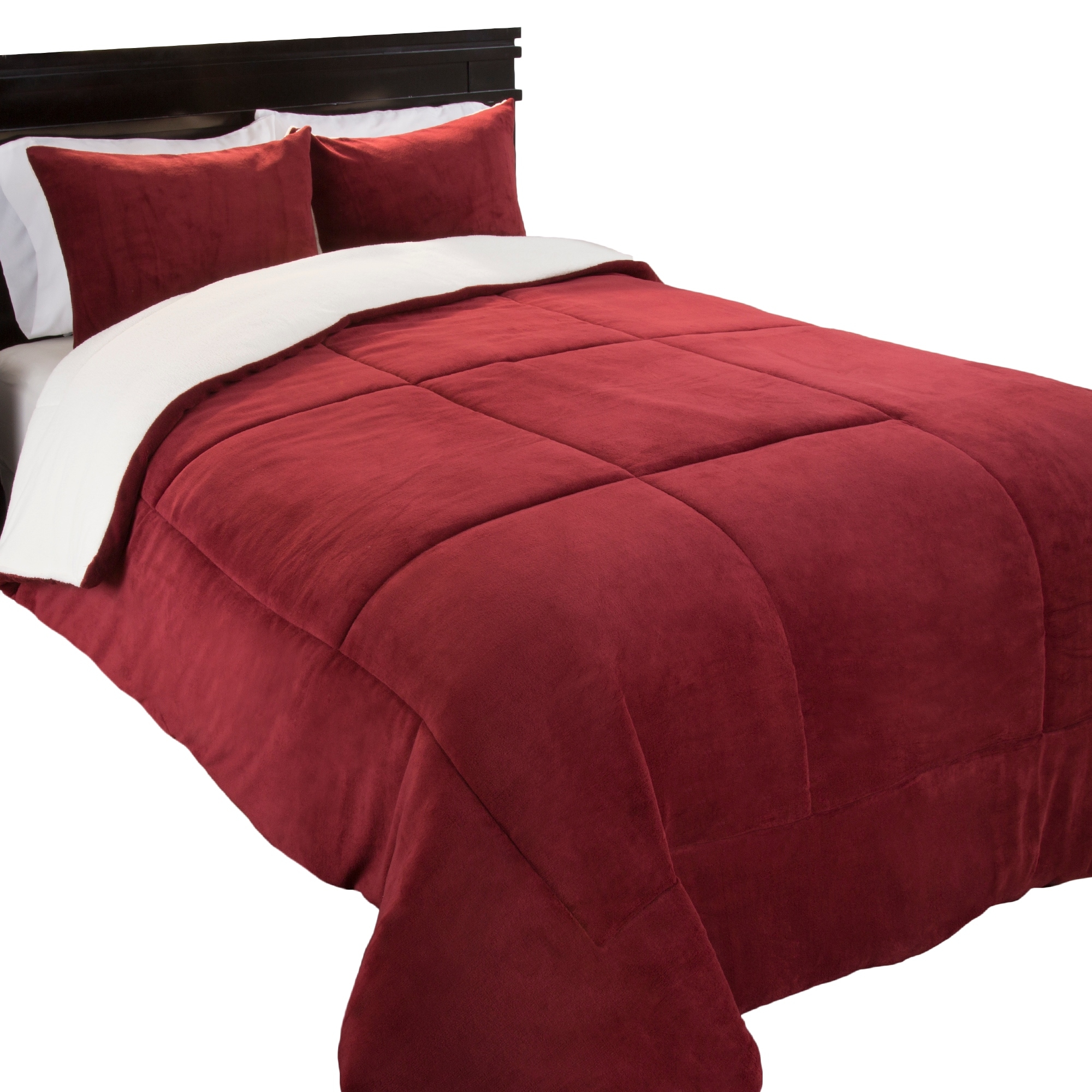 Sherpa sale pillow shams