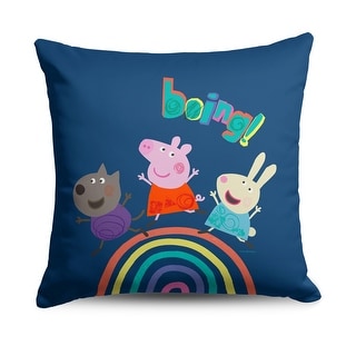 Hasbro Peppa Pig 18 Inch Throw Pillow